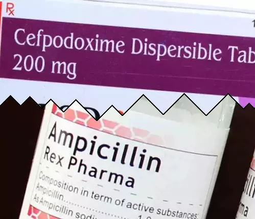 Cefpodoxime vs Ampicillin