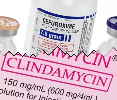 Cefuroxime vs Clindamycin