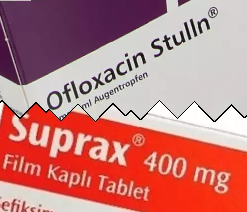 Ofloxacin vs Suprax