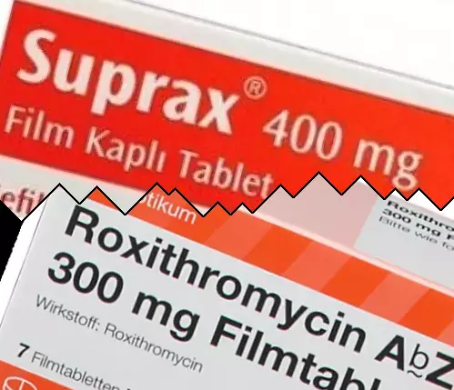 Suprax vs Roxithromycin